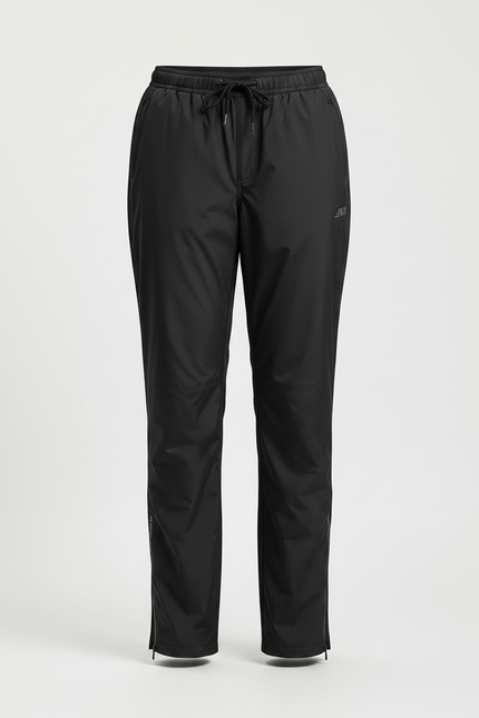 Pantalon De Pluie Noir Imperméable Unisexe Léger Sport - Polyester - vue 3