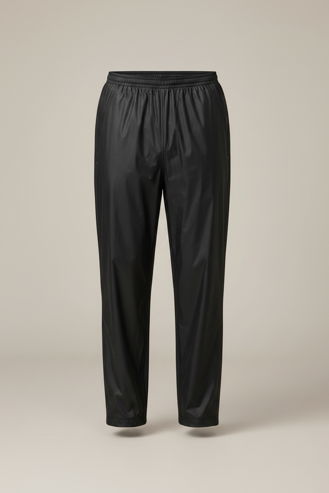 Pantalon De Pluie Noir Imperméable Sport Léger Homme - Polyester - vue 3
