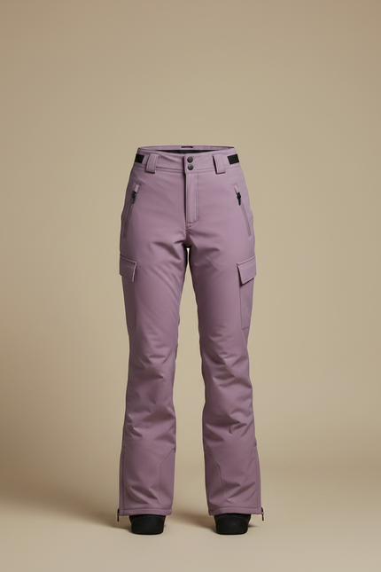 Pantalon De Pluie Violet Imperméable Bretelles Femme - Polyester - vue 3