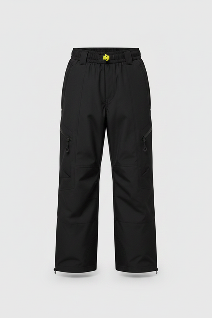 Pantalon De Pluie Noir Ample Imperméable Enfant - Polyester - vue 3