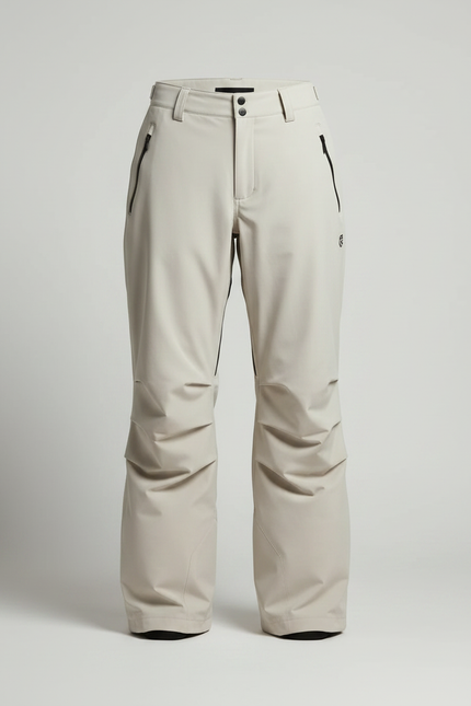 Pantalon De Pluie Beige Ample Décontracté Femme - Polyester - vue 3