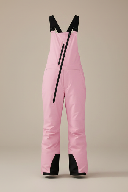 Pantalon De Pluie Rose Imperméable Salopette Enfant Ski - Polyester - vue 3