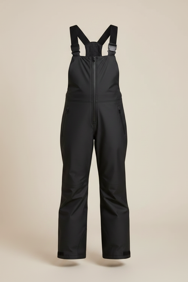 Pantalon De Pluie Noir Salopette Imperméable Enfant Hiver - Polyester - vue 3