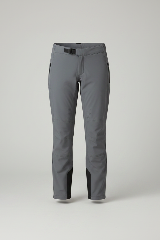 Pantalon De Pluie Gris Imperméable Sportif Ajustable Enfant - Polyester - vue 3