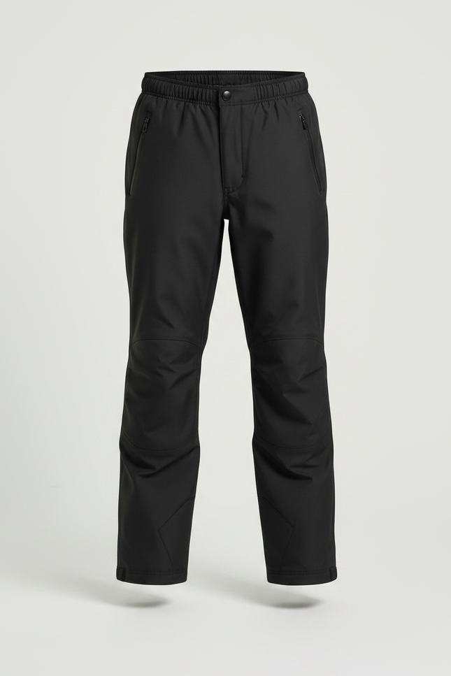 Pantalon De Pluie Noir Imperméable Enfant Droit Résistant - Polyester - vue 3