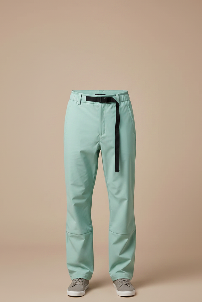 Pantalon De Pluie Vert Menthe Ample Imperméable Homme - Polyester - vue 3