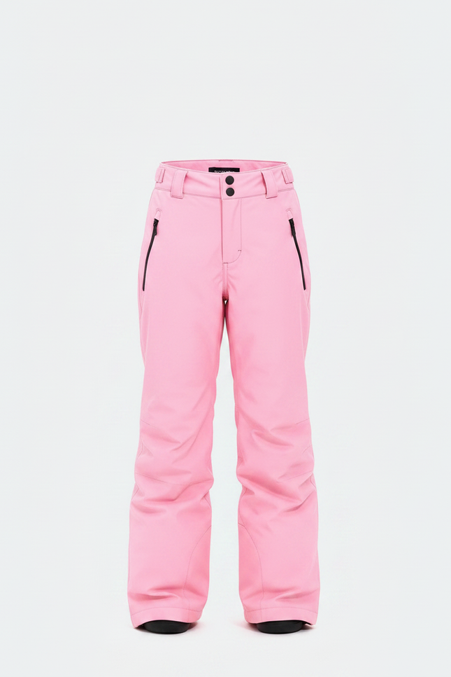 Pantalon De Pluie Rose Imperméable Enfant Ski Ample - Polyester - vue 3