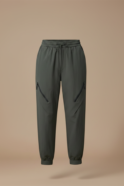 Pantalon De Pluie Vert Cargo Imperméable Femme Respirant - Kaki Polyester - vue 3