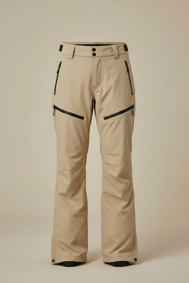 Pantalon De Pluie Beige Ample Imperméable Femme Ski - Polyester - vue 3