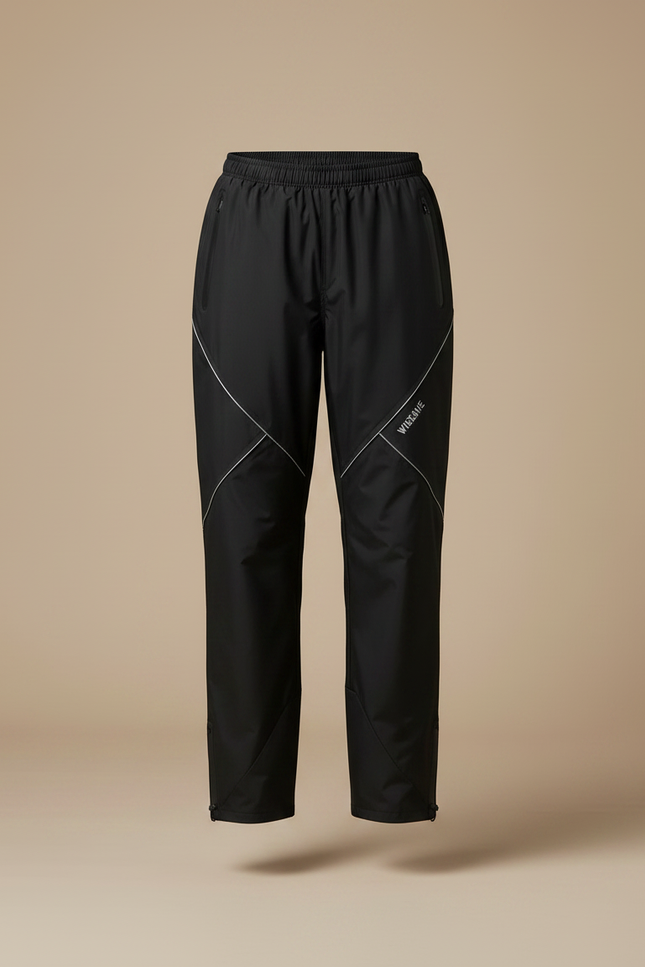 Sur-pantalon De Pluie Vélo - Noir Polyester - vue 3