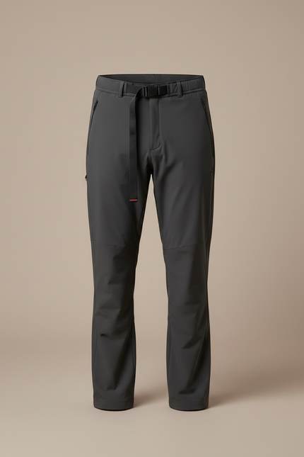 Pantalon De Pluie Gris Anthracite Homme Coupe Droite - Polyester - vue 3