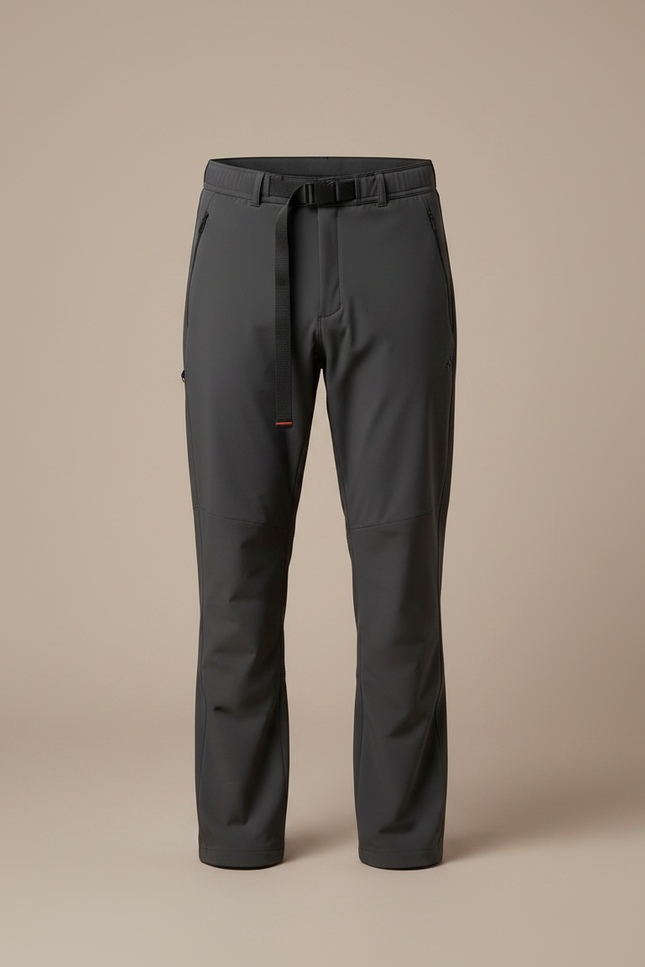 Pantalon De Pluie Gris Anthracite Homme Coupe Droite - Polyester - vue 3