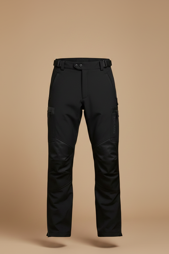 Pantalon De Pluie Noir Imperméable Homme Moto Renforcé - Polyester - vue 3