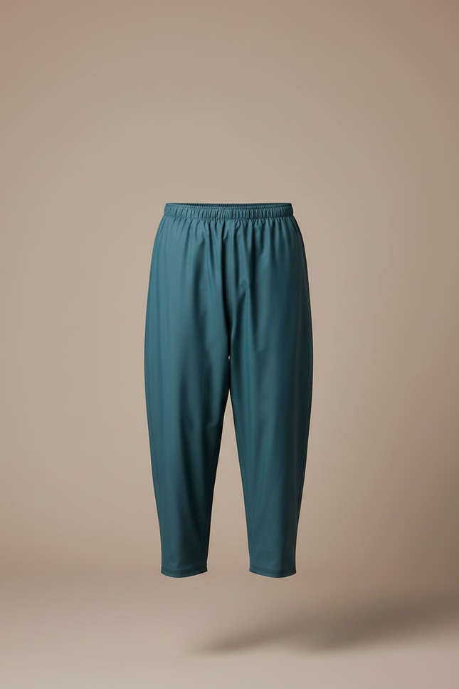 Pantalon De Pluie Vert Canard Ample Impermééable Homme - Polyester - vue 3