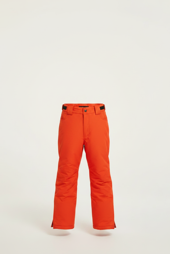 Pantalon De Pluie Orange Bretelles Réfléchissant Imperméable Enfant - Polyester - vue 3