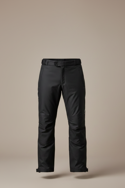 Pantalon De Pluie Noir Imperméable Sportif Homme Réfléchissant - Polyester - vue 3