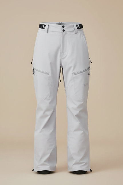 Pantalon De Pluie Gris Clair Ample Imperméable Ski - Polyester - vue 3