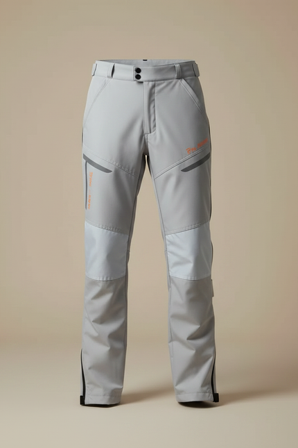 Pantalon De Pluie Moto - Gris Polyester - vue 3