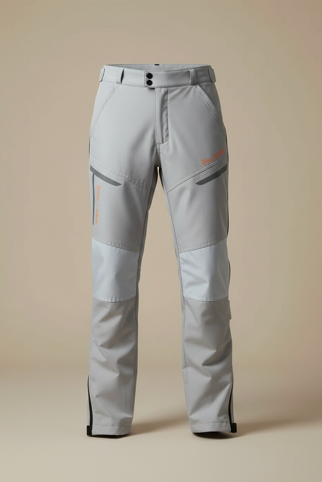 Pantalon De Pluie Moto - Gris Polyester - vue 3