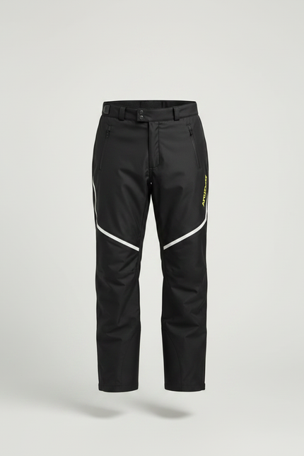 Pantalon De Pluie Noir Imperméable Coupe-Vent Homme Moto - Polyester - vue 3