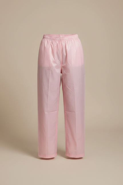 Pantalon De Pluie Rose Transparent Ample Enfant - Polyester - vue 3