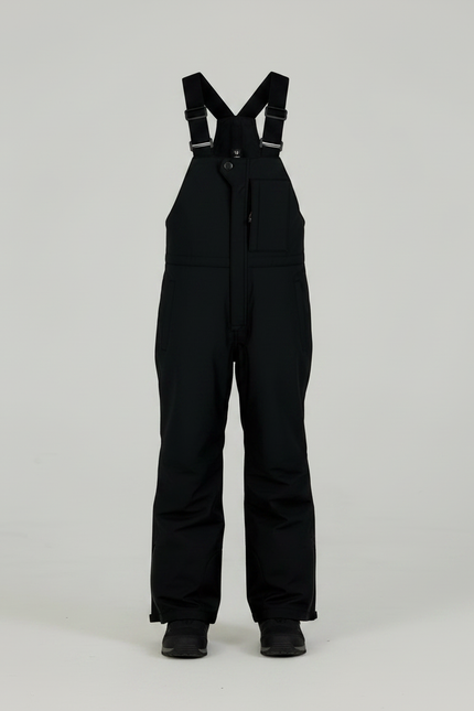 Pantalon De Pluie Noir Enfant Bretelles Imperméable Ski - Polyester - vue 3