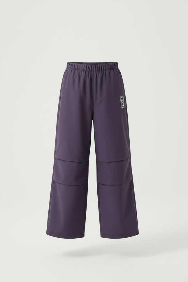 Pantalon De Pluie Violet Ample Imperméable Enfant - Polyester - vue 3