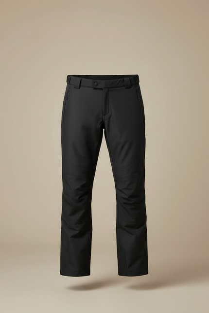Pantalon De Pluie Noir Imperméable Homme Résistant Coupe-Vent - Polyester - vue 3