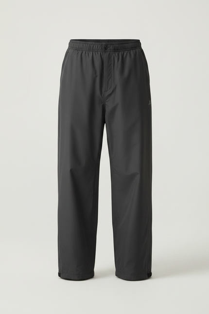 Pantalon De Pluie Gris Imperméable Ample Sportif Homme - Polyester - vue 3