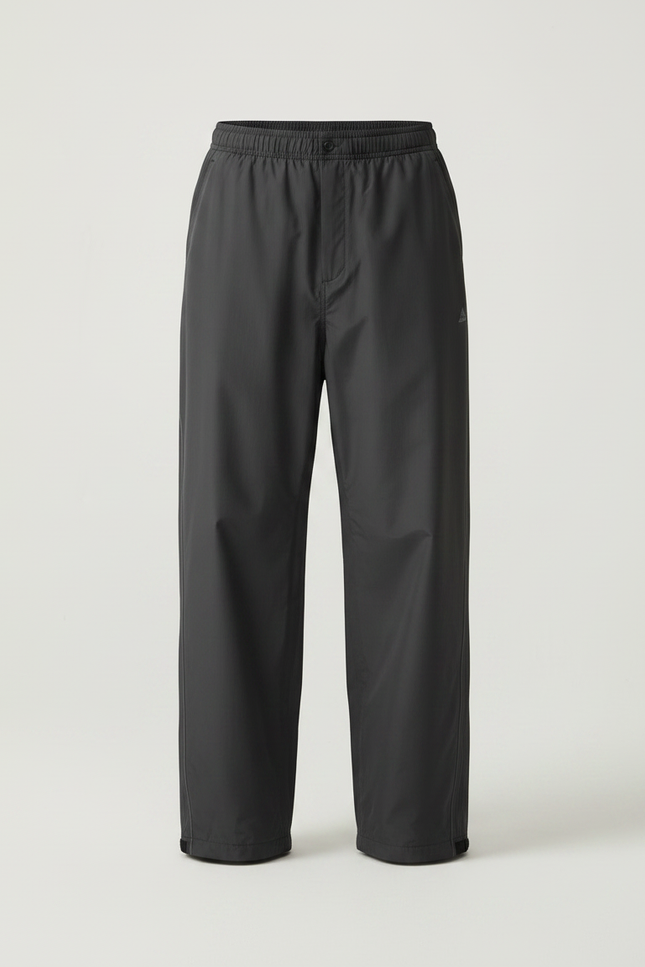 Pantalon De Pluie Gris Imperméable Ample Sportif Homme - Polyester - vue 3