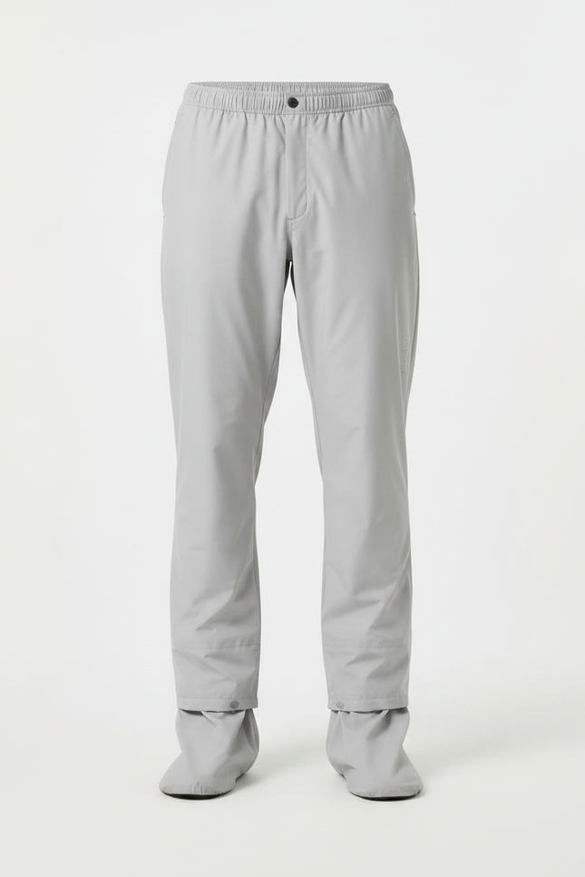 Pantalon De Pluie Gris Imperméable Homme Léger Sportif - Polyester - vue 3