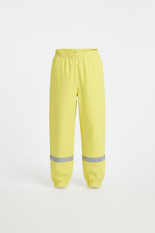 Pantalon De Pluie Jaune Fluo - Polyester - vue 3