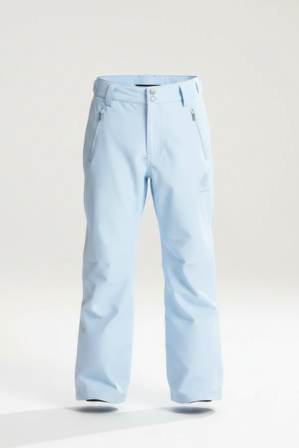 Pantalon De Pluie Bleu Clair Imperméable Enfant Ski - Polyester - vue 3