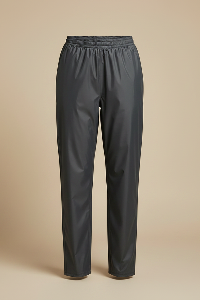 Pantalon De Pluie Gris Imperméable Ample Femme - Polyester - vue 3