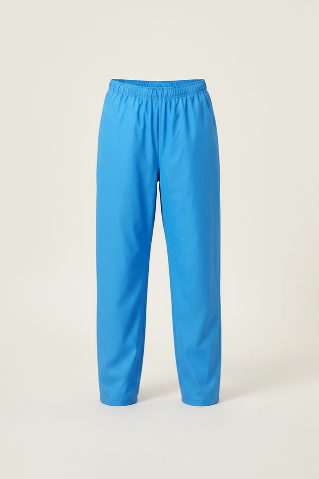 Pantalon De Pluie Bleu Imperméple Enfant Ample Caoutchouc - Polyester - vue 3