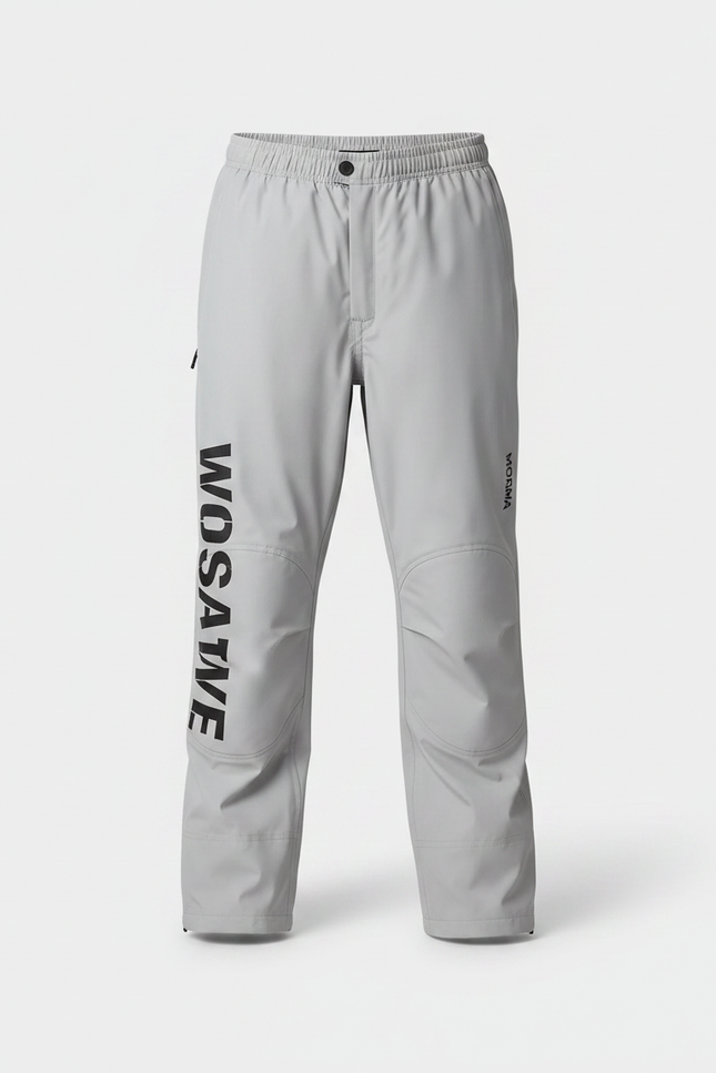 Pantalon De Pluie VTT - Gris Polyester - vue 3