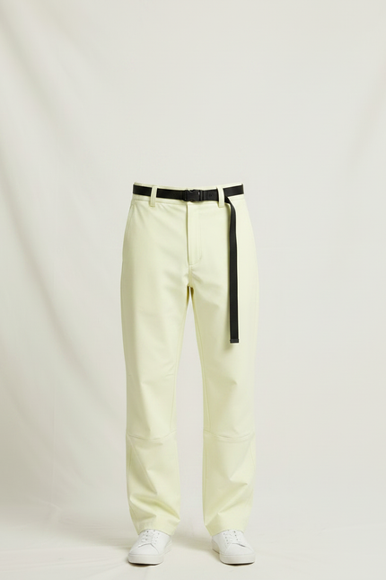 Pantalon De Pluie Jaune Clair Ample Décontracté Homme - Polyester - vue 3