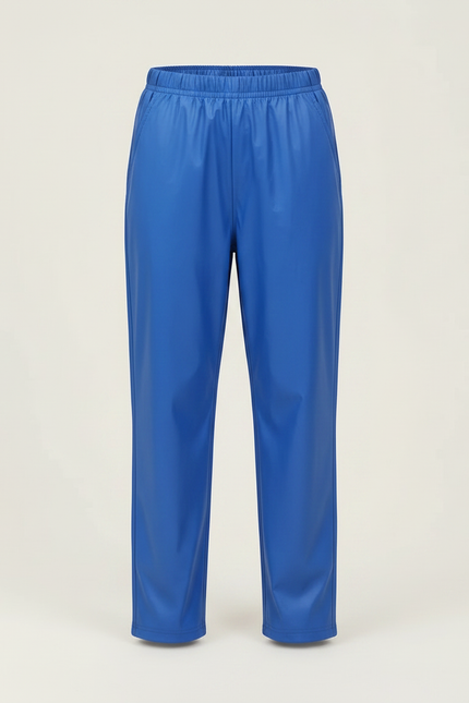 Pantalon De Pluie Bleu Brillant Ample Imperméable Enfant - Polyester - vue 3