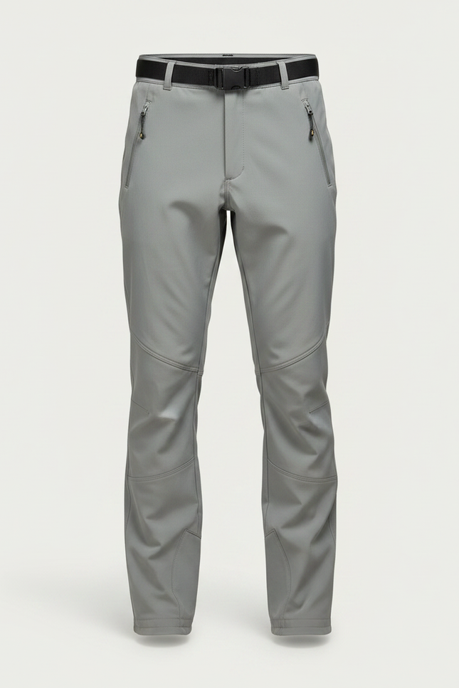 Pantalon De Pluie Pour Randonnée - Gris Polyester - vue 3