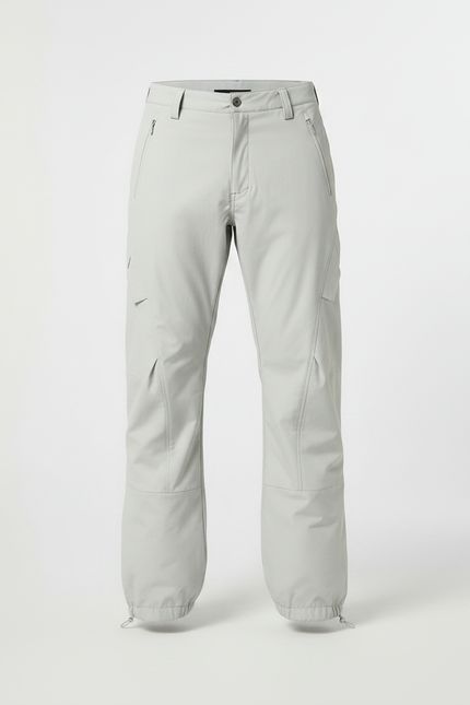 Pantalon De Pluie Gris Clair Imperméable Cargo Homme Sport - Polyester - vue 3