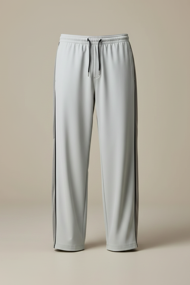 Pantalon De Pluie Gris Clair Ample Décontracté Homme - Polyester - vue 3