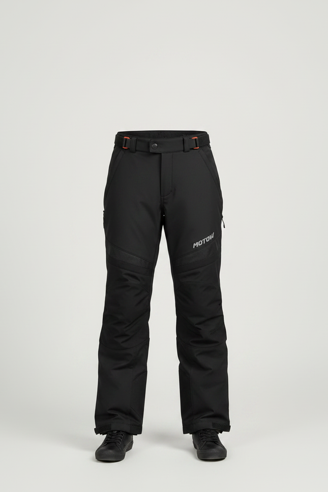 Pantalon De Pluie Noir Imperméable Enfant Droit Réfléchissant - Polyester - vue 3