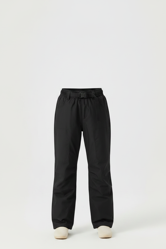 Pantalon De Pluie Noir Ample Imperméable Enfant Sport - Polyester - vue 3