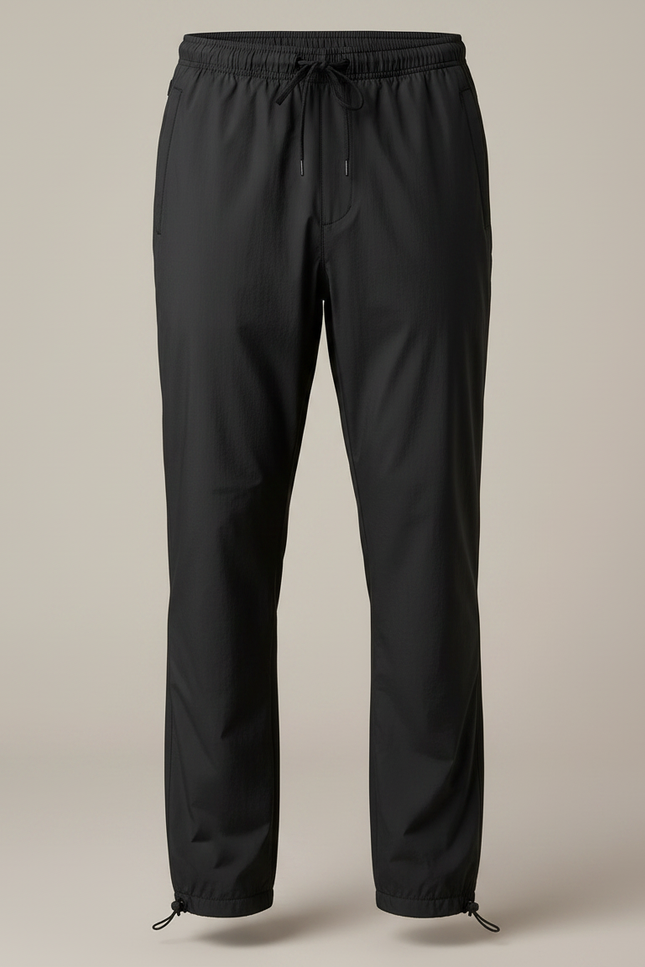 Pantalon Pluie Homme - Noir Polyester - vue 3