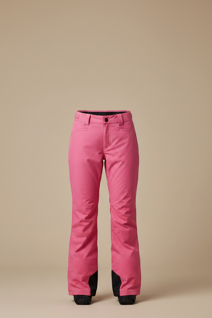 Pantalon De Pluie Rose Imperméable Bretelles Skibibs Femme - Polyester - vue 3