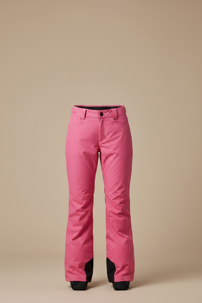Pantalon De Pluie Rose Imperméable Bretelles Skibibs Femme - Polyester - vue 3