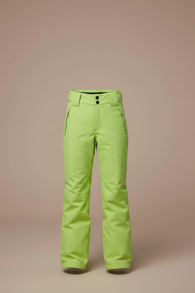 Pantalon De Pluie Vert Fluorescent Imperméable Enfant Ski Hiver - Polyester - vue 3