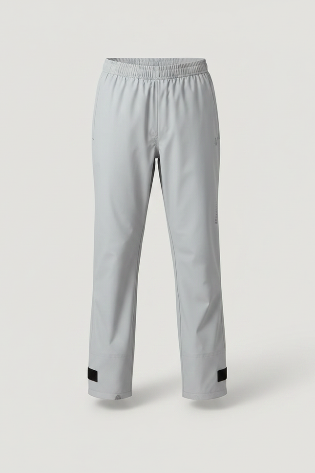 Pantalon De Pluie Gris Imperméable Enfant Léger Réfléchissant - Polyester - vue 3