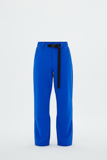 Pantalon De Pluie Bleu Royal Ample Décontracté Homme - Polyester - vue 3