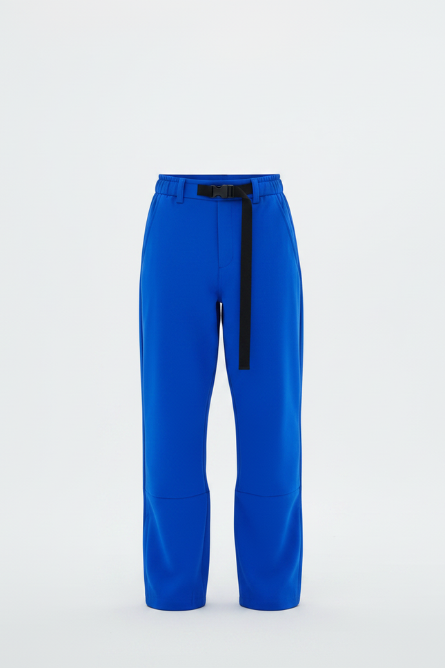 Pantalon De Pluie Bleu Royal Ample Décontracté Homme - Polyester - vue 3